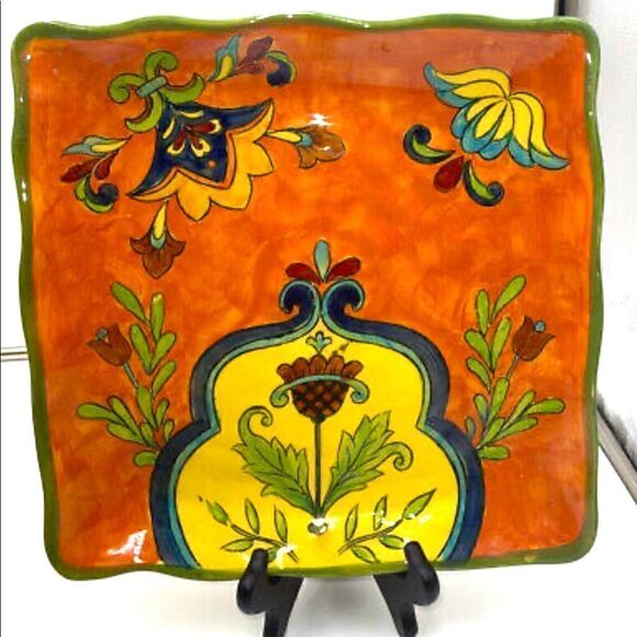 NWOB Talavera Platter   - Picture 1 of 4